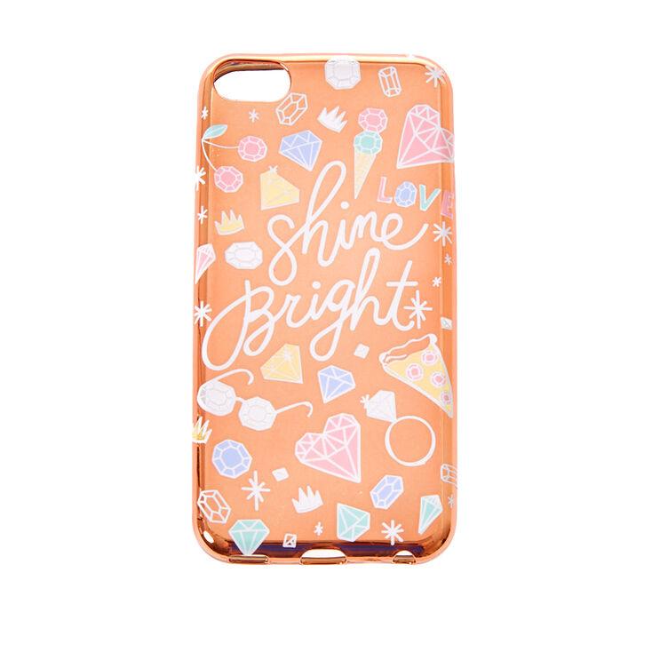 Rose Gold Shine Bright iPod Case - Fits iPod Touch | Claire's