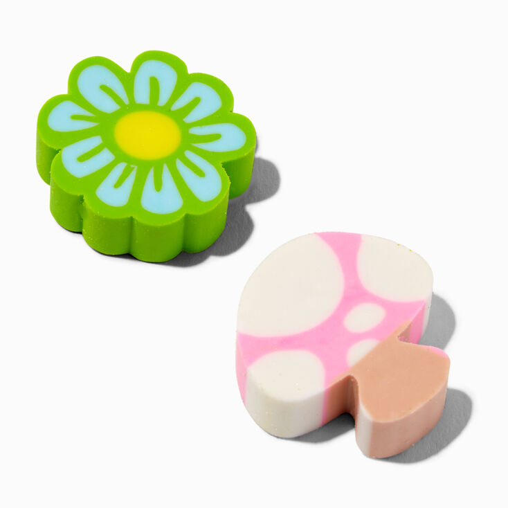 Retro Daisy Erasers - 5 Pack,