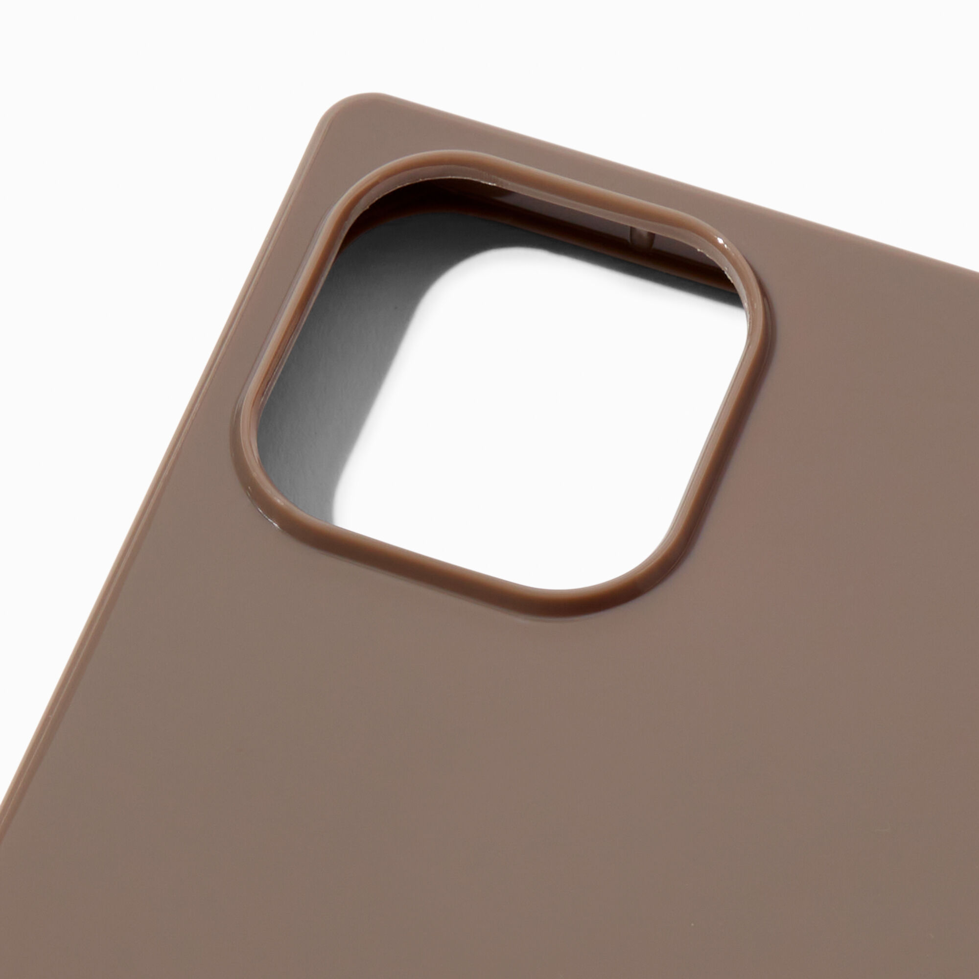 Shiny Brown Protective Phone Case - Fits iPhone® 13 Pro Max,