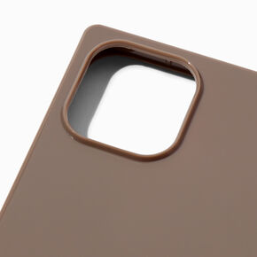 Coque de protection pour portable marron brillante - Compatible avec iPhone&reg;&nbsp;13 Pro Max,