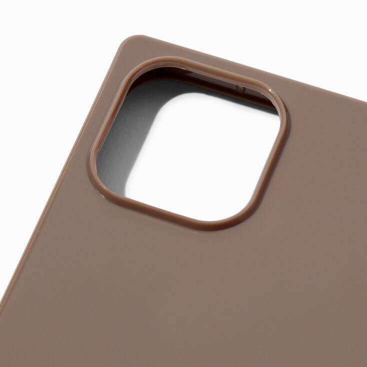 Shiny Brown Protective Phone Case - Fits iPhone&reg; 13 Pro Max,