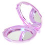 Feline Compact Mirror - Purple,