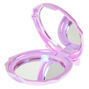 Miroir compact f&eacute;lin - Violet,