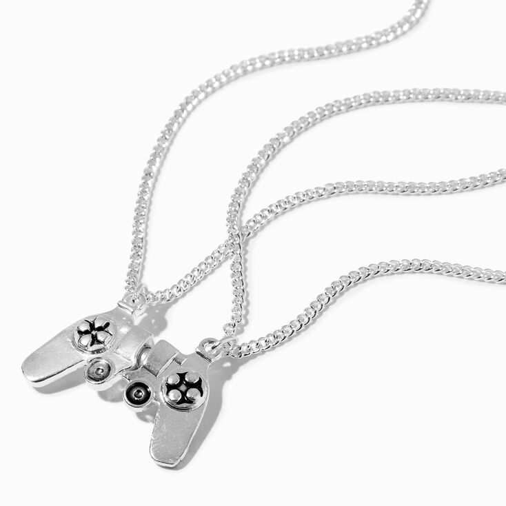 Best Friends Video Game Controller Pendant Necklaces - 2 Pack,