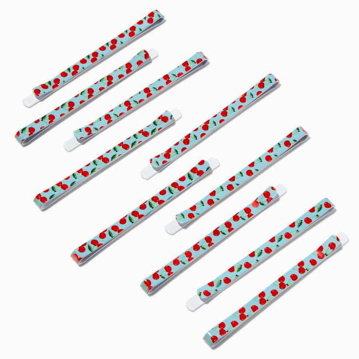 Cherry Bobby Pins - 10 Pack