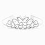 Claire&#39;s Club Butterfly Pearl Silver Tiara,