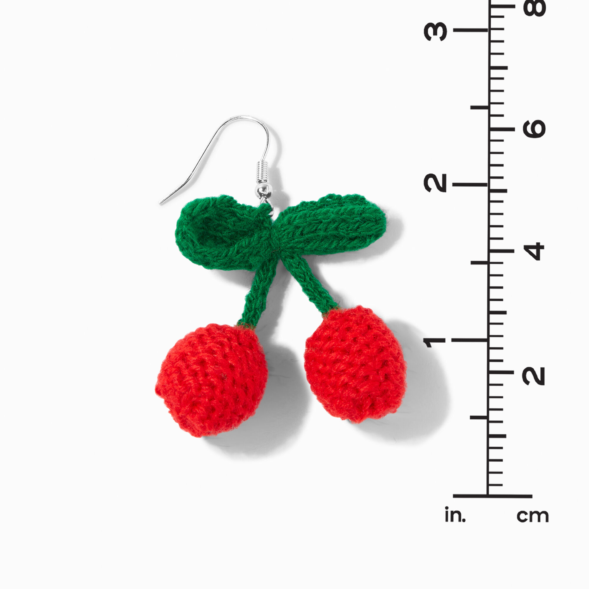 Claire's cherry earrings store