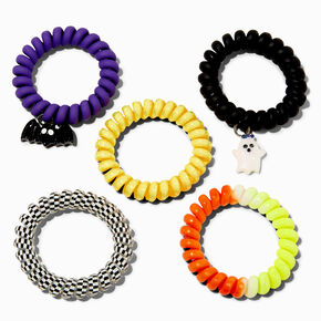 Halloween Assorted Coil Bracelets - 5 Pack,