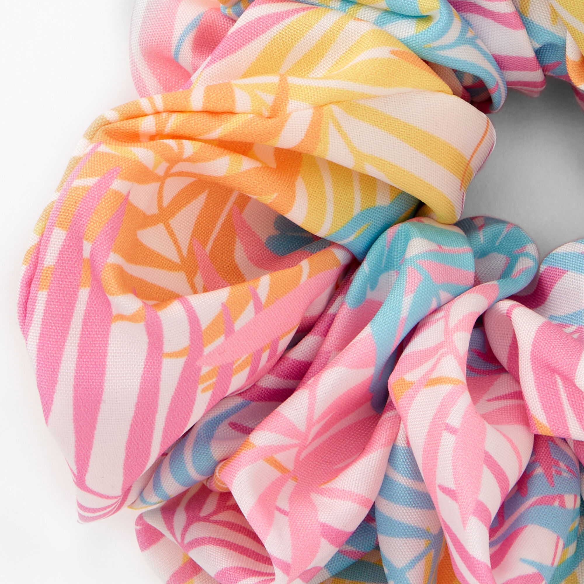 Giant Silky Palm Tree Hair Scrunchie,