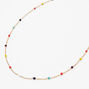 Multicolour Beaded Gold Belly Chain,