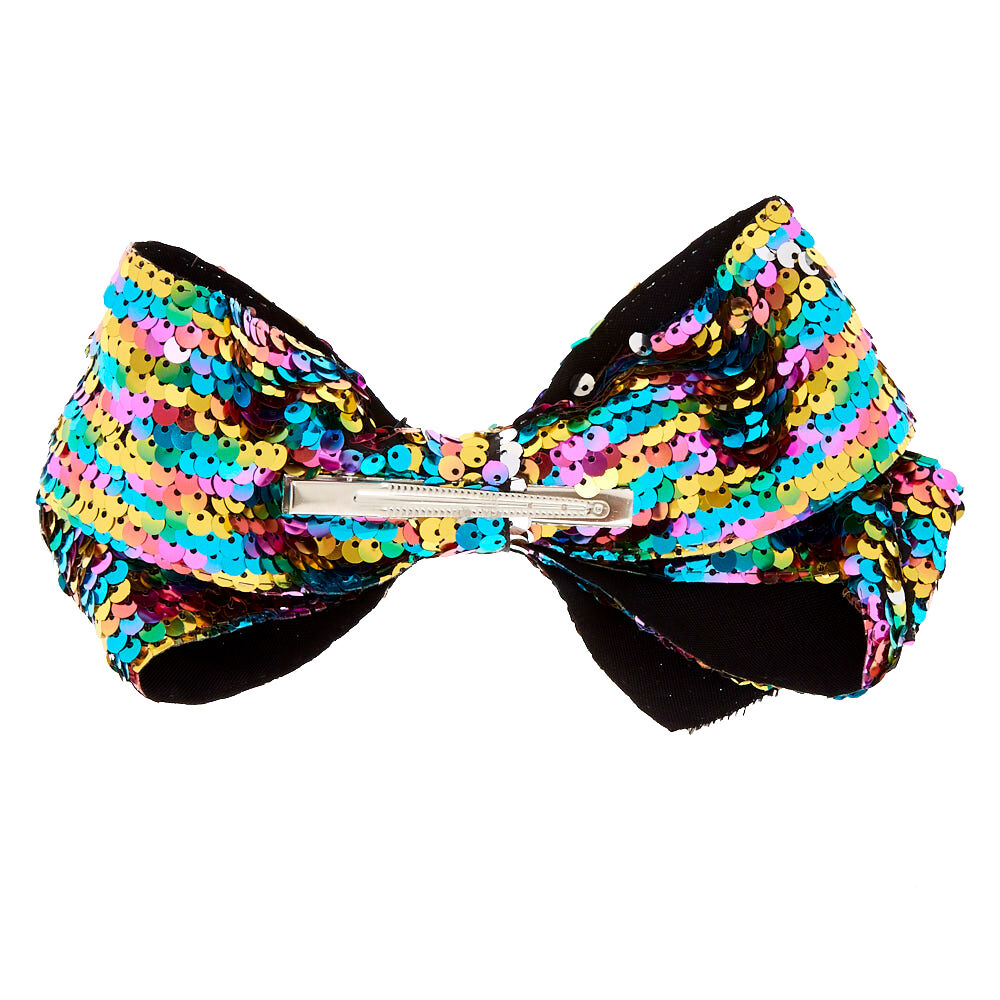 Rainbow Rhinestone Hair Barrettes - 3 Pack,