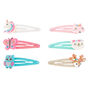 Lot de 6&nbsp;barrettes clic clac animaux du Claire&#39;s&nbsp;Club,