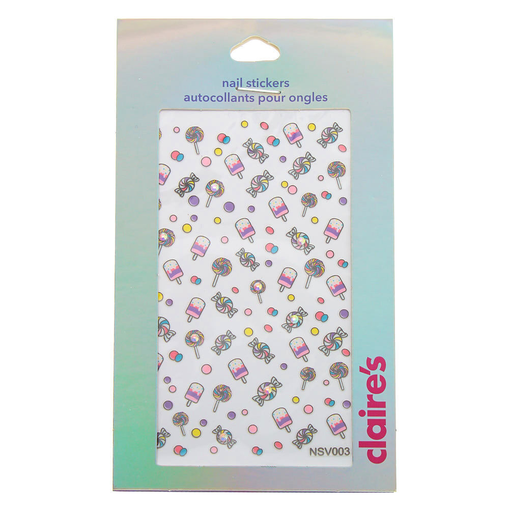 Candy Collection Nail Stickers,