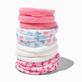 Butterfly Time Rolled Hair Ties - 12 Pack,