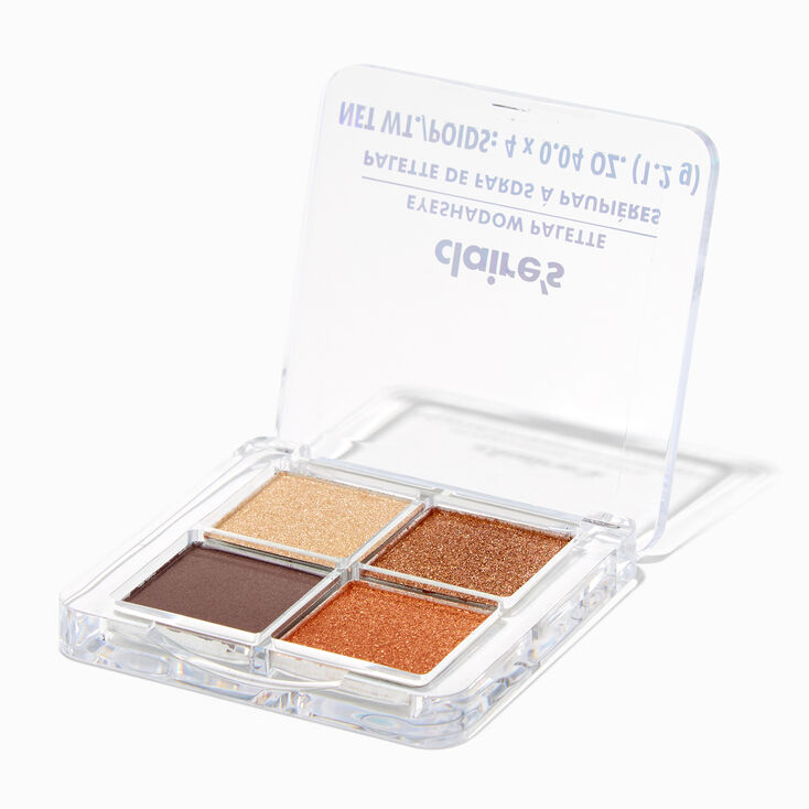 Tan Shimmer Quad Eyeshadow Palette,