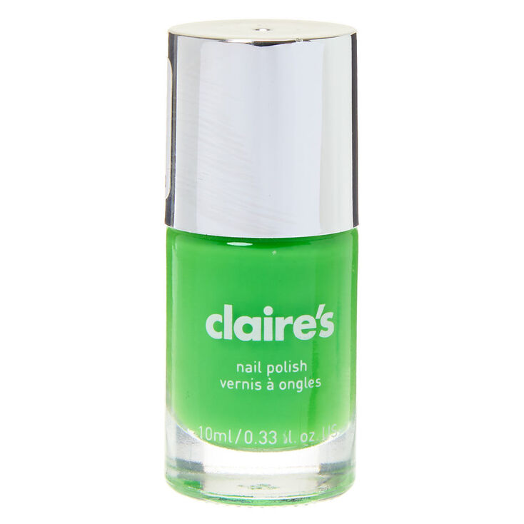 Claire's Vernis à ongles uni - Vert citron fluo