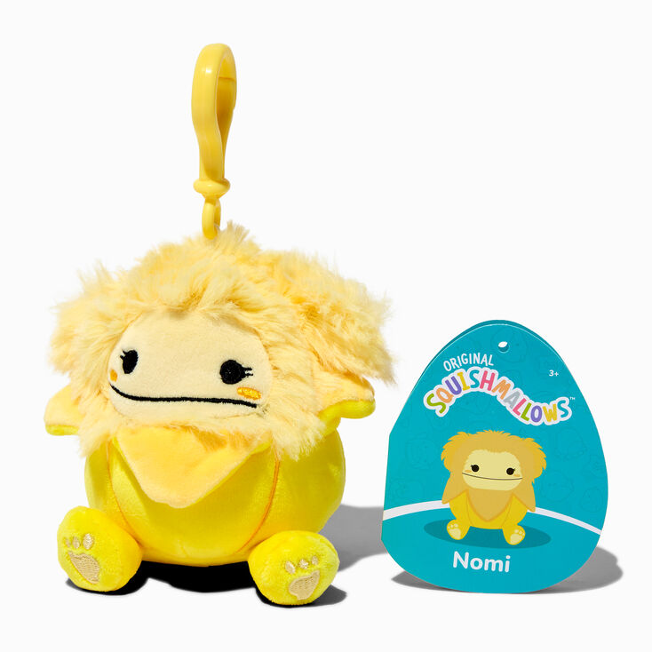Squishmallows&trade; 3.5&#39;&#39; Hybrid Plush Bag Clip - Styles Vary,