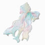Pastel Sparkle Long Tail Hair Bow Clip,