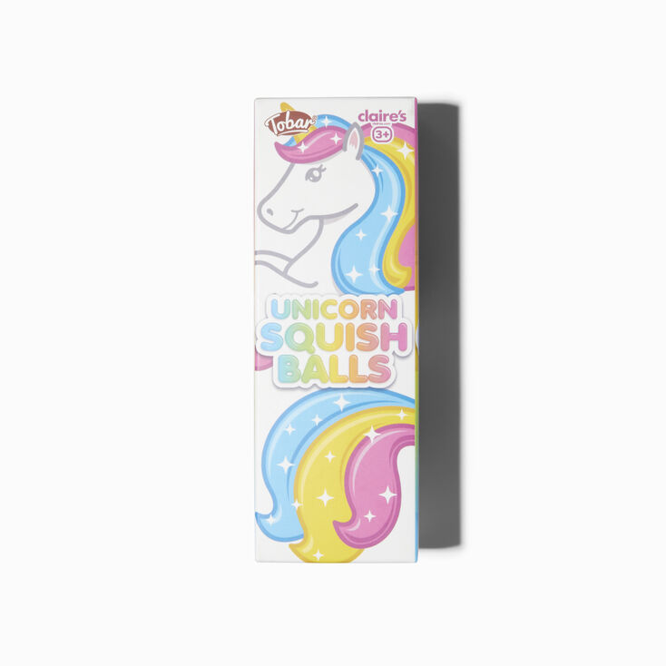 Jouet fidget boules anti-stress licorne &ndash; Lot de 3,