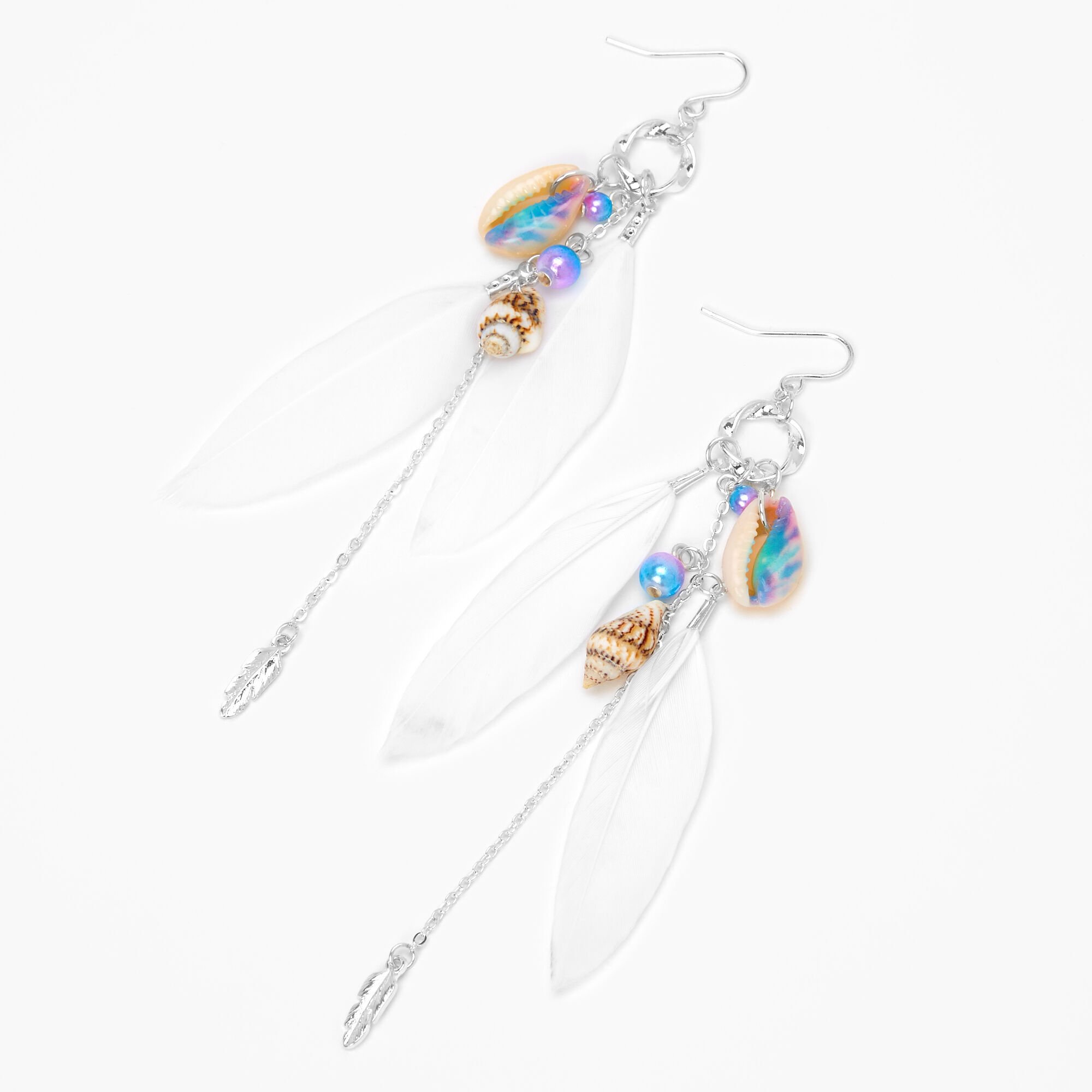 Claire's sale feather earrings