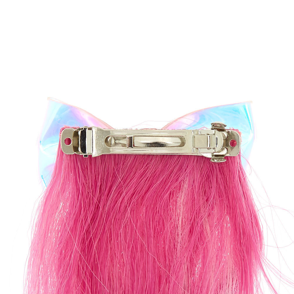 Claire's Club Glow In The Dark Faux Hair Barrette,