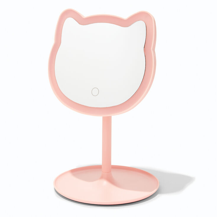 Cat Shaped Light-Up Mirror,