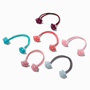 Claire&#39;s Club Star Bobbles Hair Ties - 6 Pack,