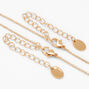 Best Friends Glitter Butterfly Split Heart Necklaces - 2 Pack,