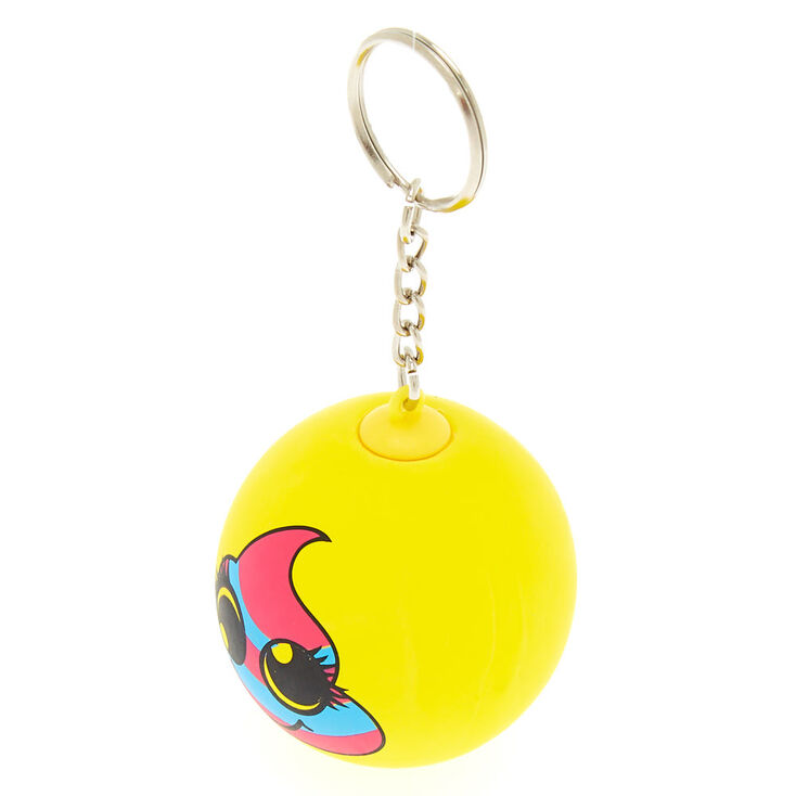 Poop Stress Ball Keychain - Yellow,