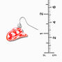 Pink Cowboy Hat 1&quot; Drop Earrings,