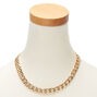 Gold Heavy Chain Necklace,