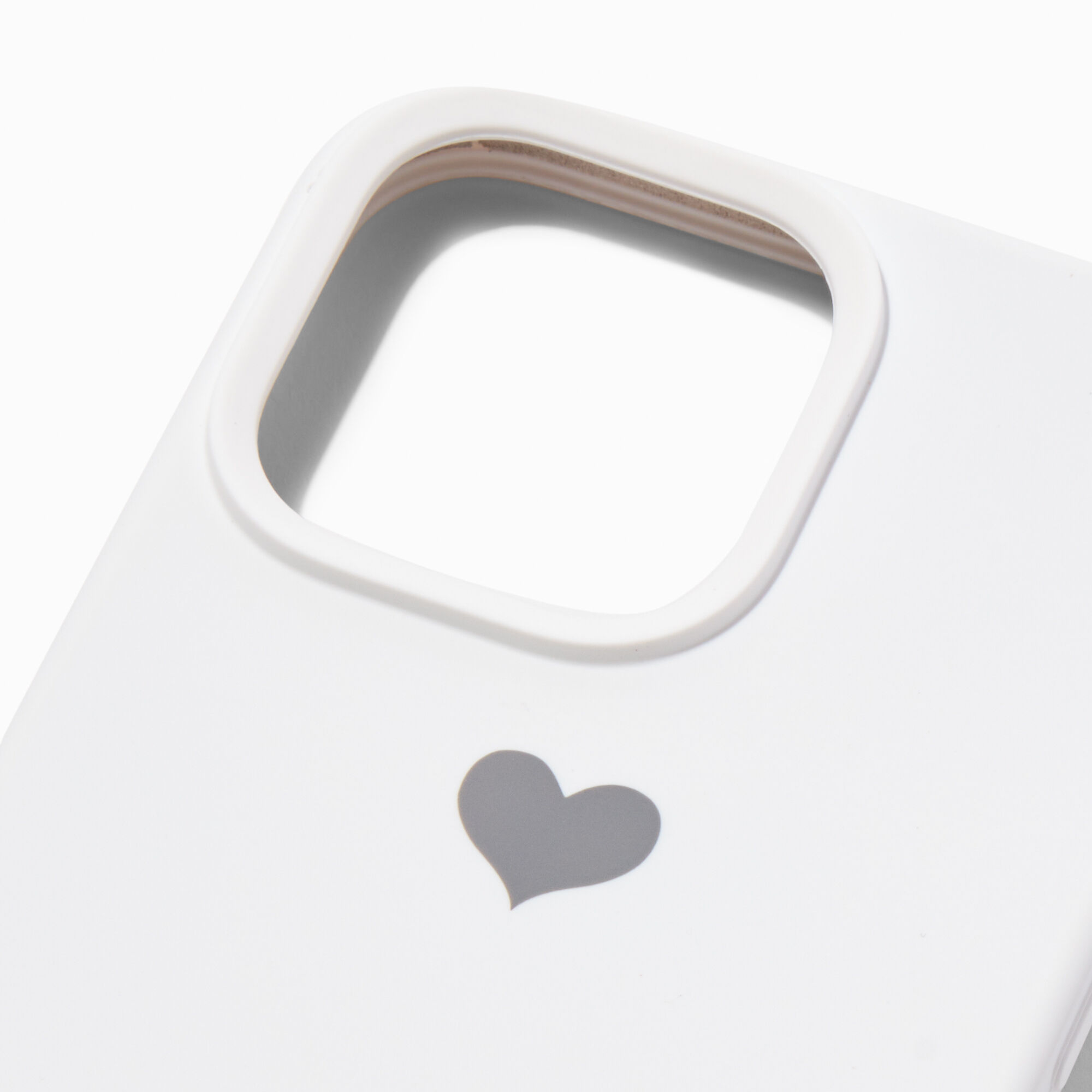 White Heart Phone Case - Fits iPhone® 14 Pro Max,