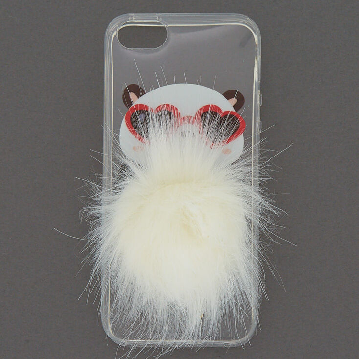 Cool Panda Pom Phone Case - Fits iPhone 5/5S/5SE,