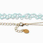 Claire&#39;s Club Gold Daisy Choker Necklace Set - 3 Pack,