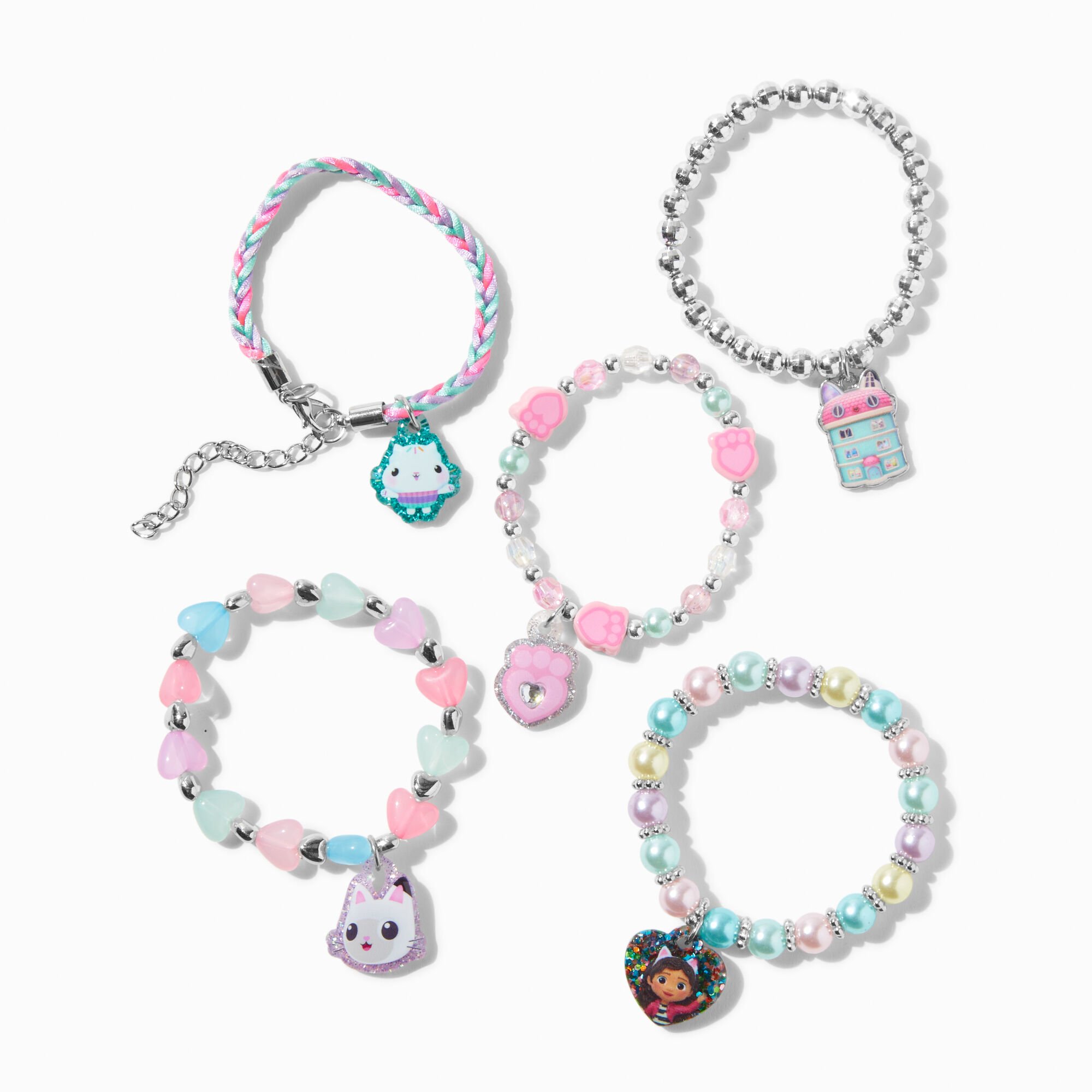 Gabby's Dollhouse™ Bracelet Set - 5 Pack,