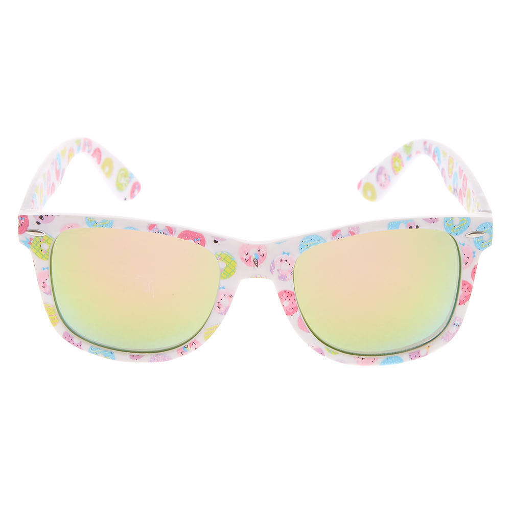 Donut Critters Retro Sunglasses - White,