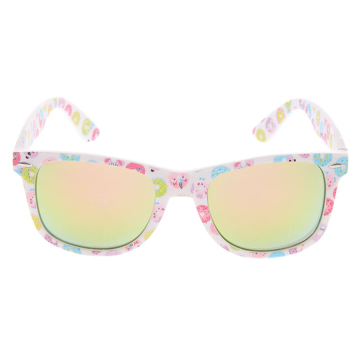 Donut Critters Retro Sunglasses - White,