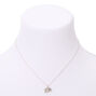 Silver Elephant Pendant Necklace,