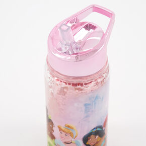 &copy;Disney Princess Glitter Water Bottle &ndash; Pink,