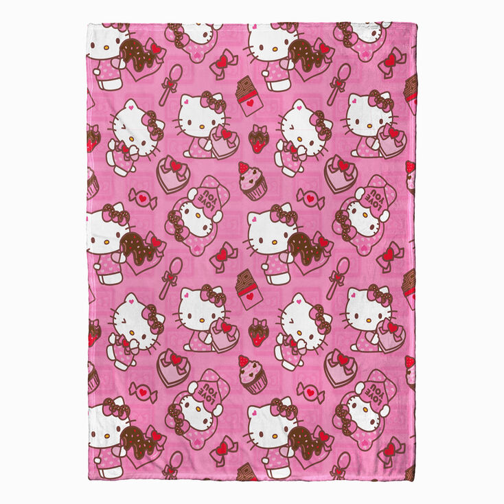 Hello Kitty&reg; Love You Much Silk Touch Throw &#40;ds&#41;,