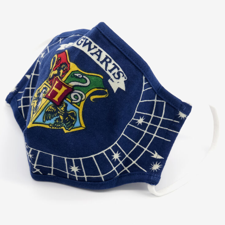 Masque en tissu Poudlard Harry Potter&trade; &ndash; Bleu, enfant taille moyenne/grande taille,