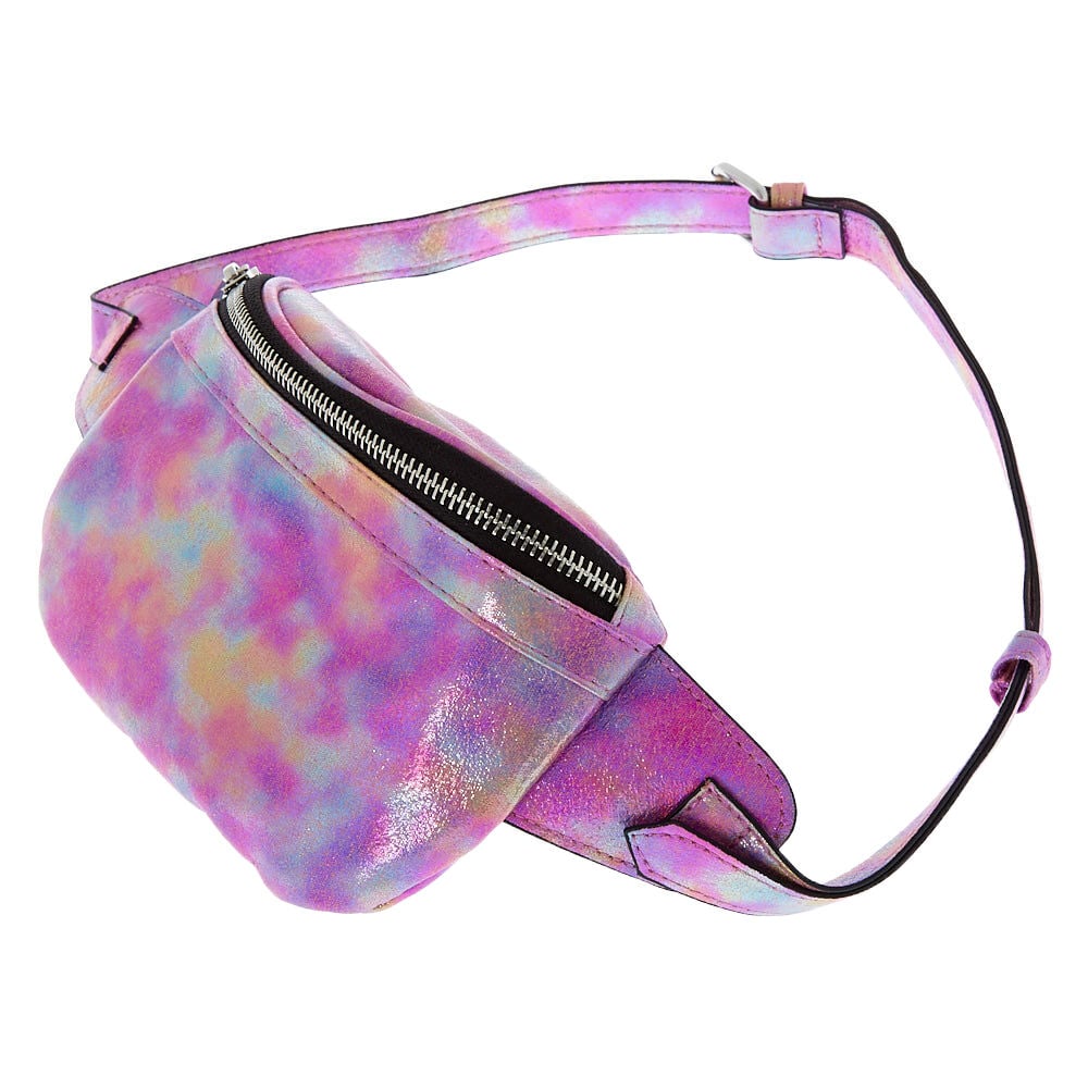 Metallic Bum Bag Rainbow