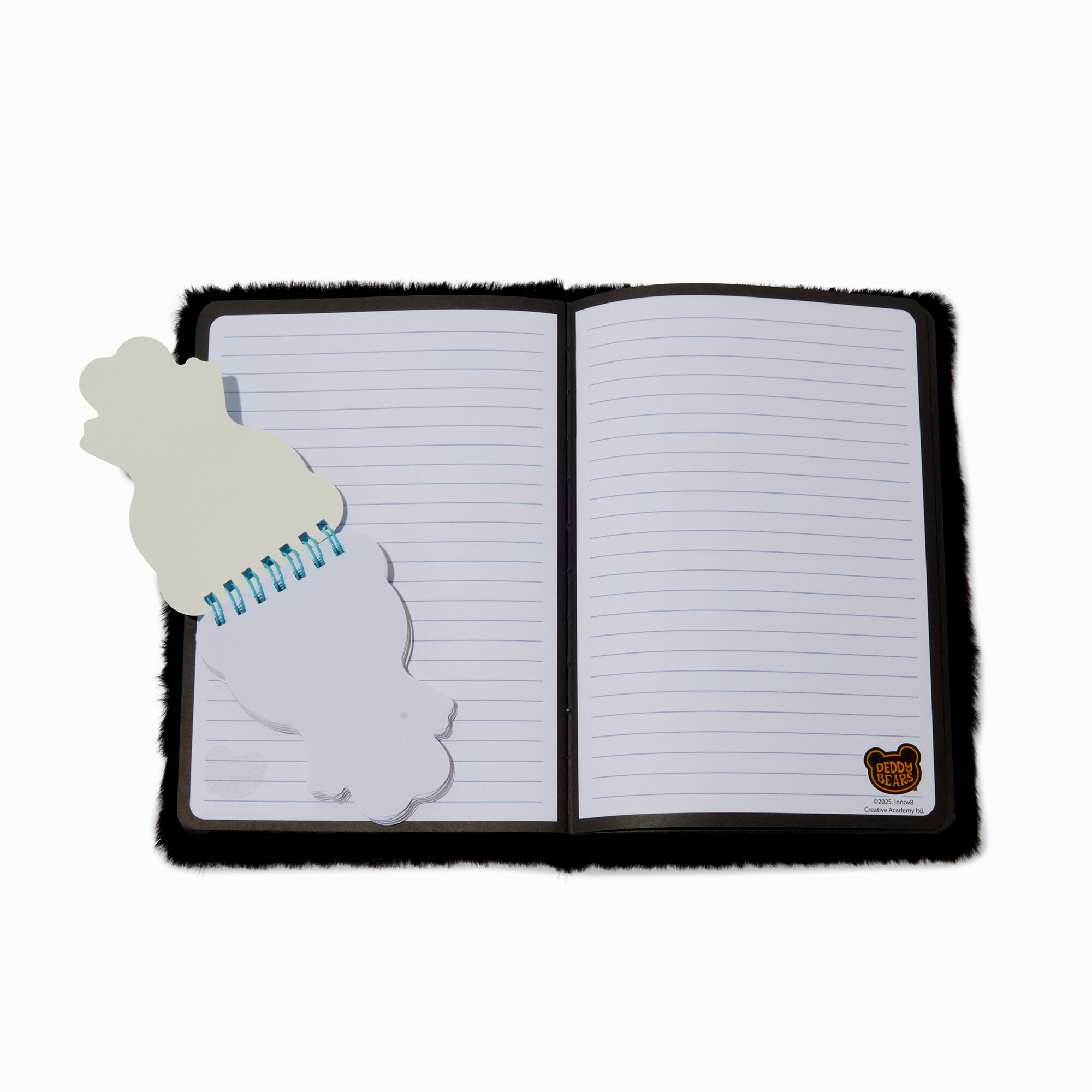 Deddy Bears® Claire's Exclusive Furry Notebook Set - 2 Pack,