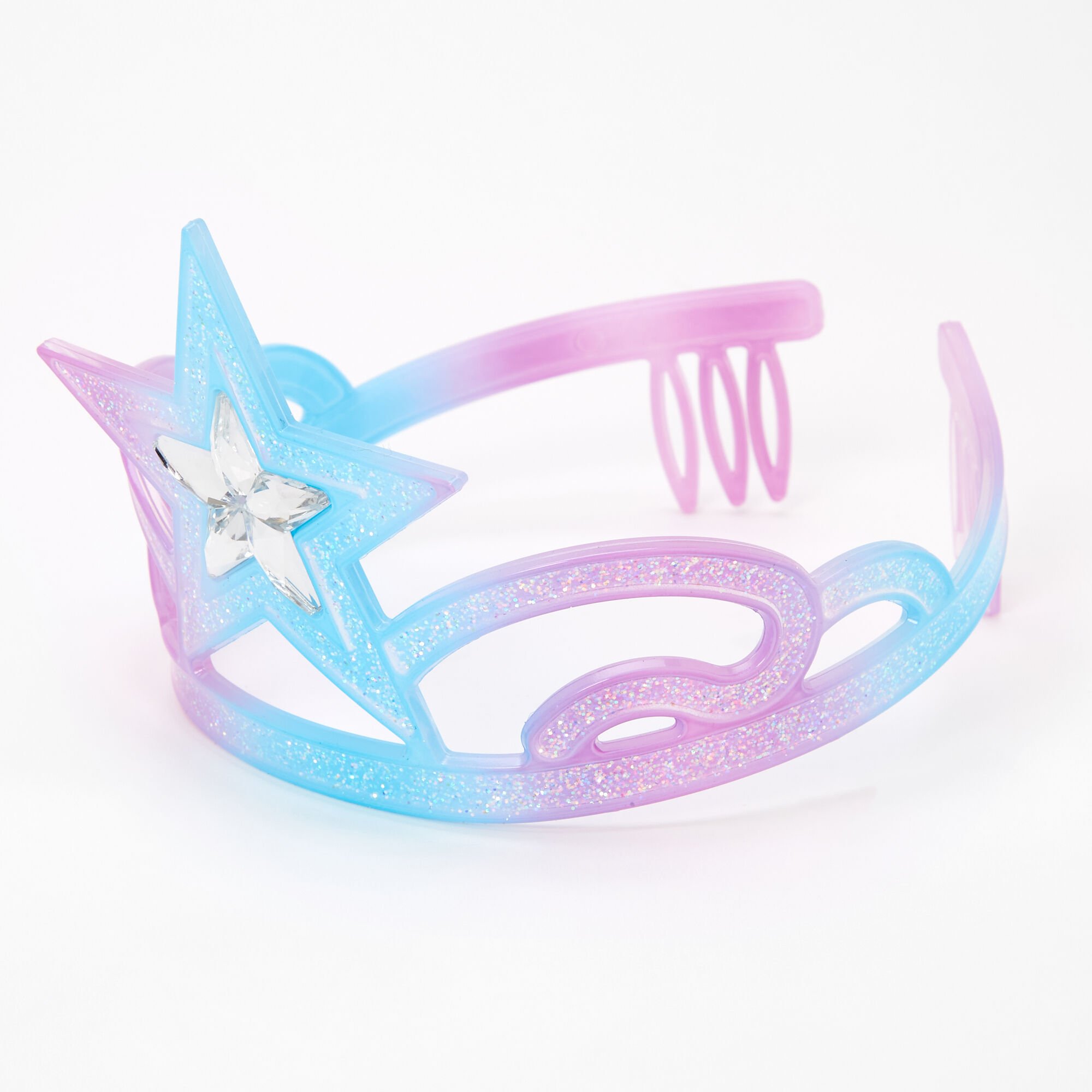 Claire's Club Pastel Crown - Purple,