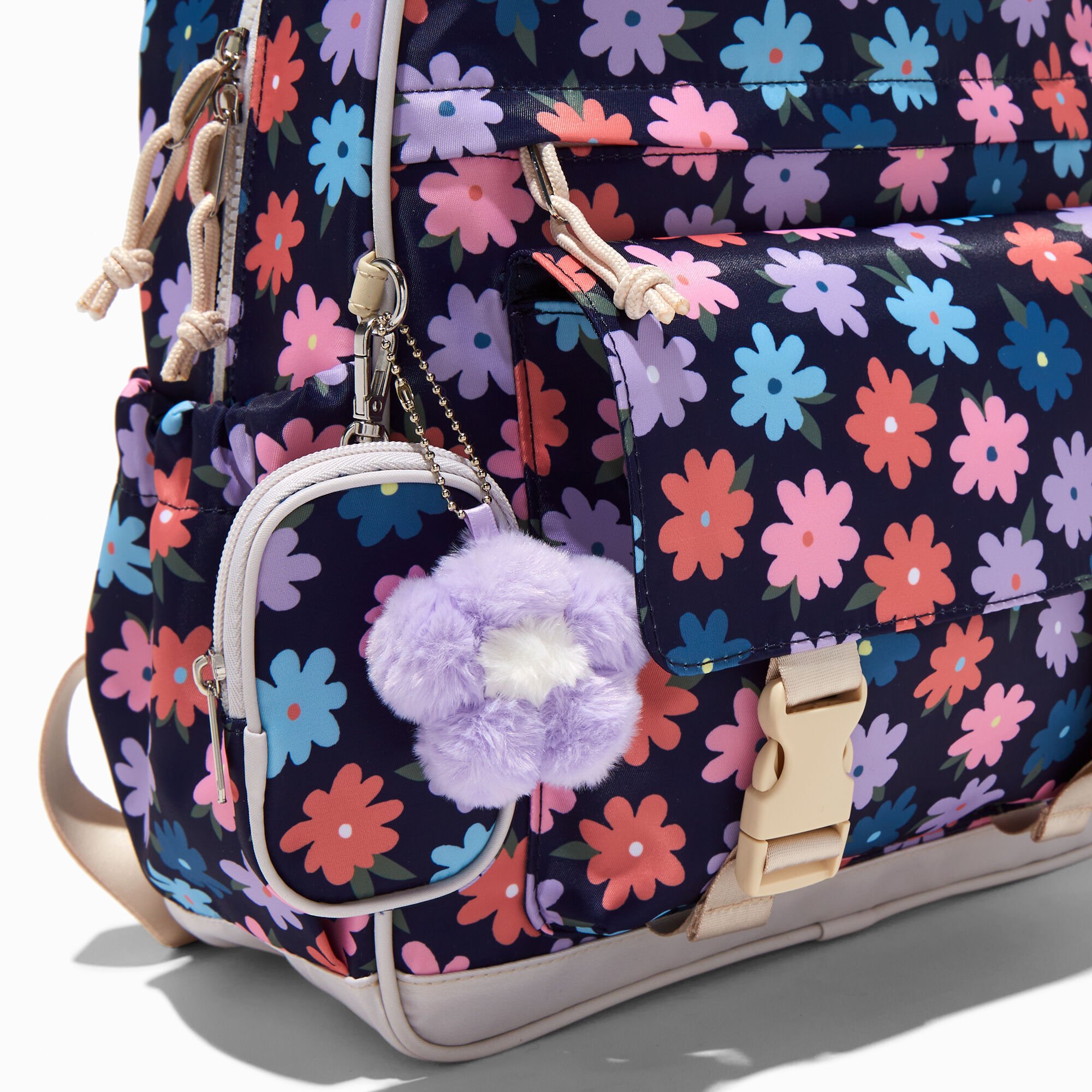 Daisy Print Functional Backpack,