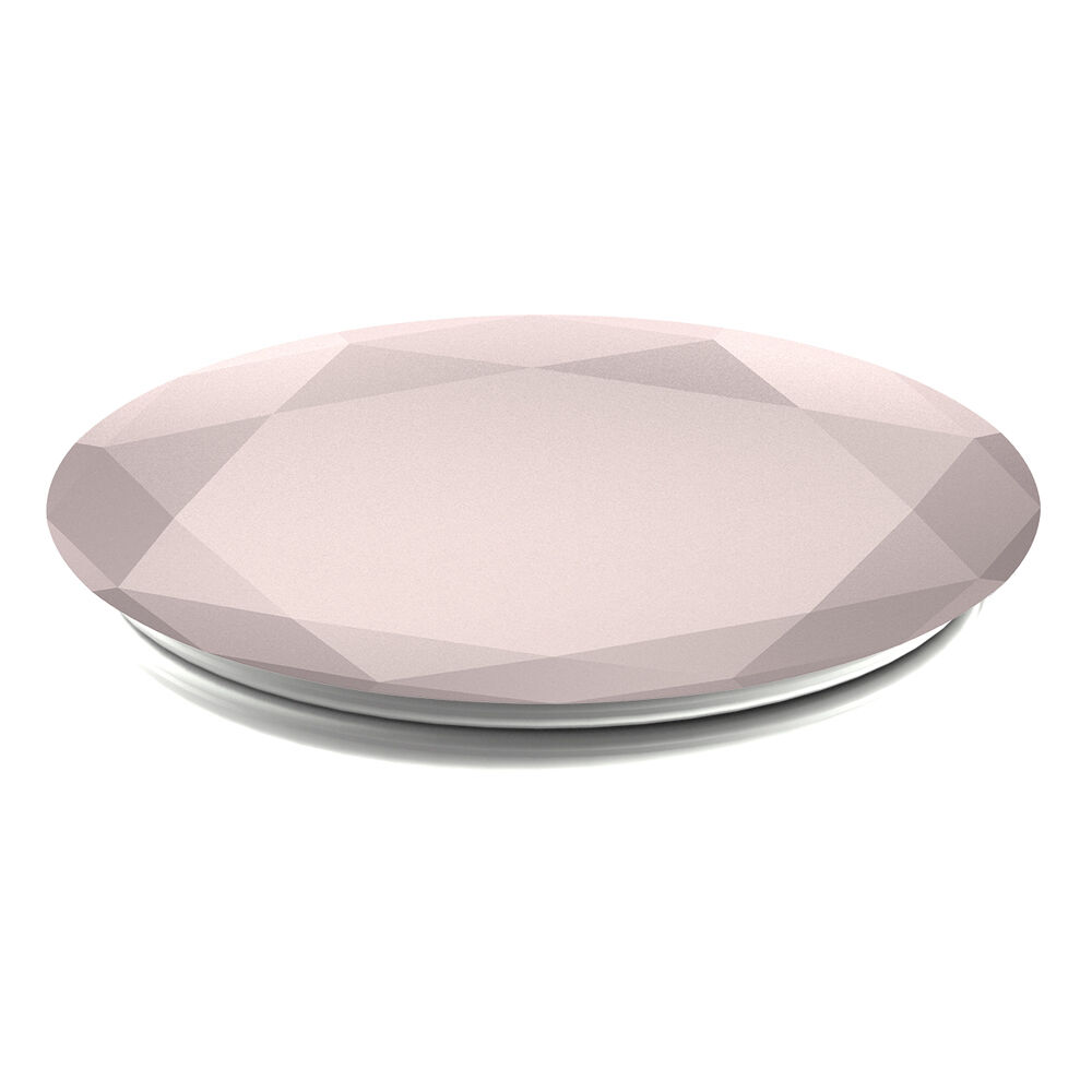 Rose Gold Metallic Diamond PopSocket,