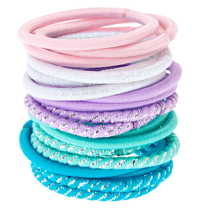 Claire&#39;s Club Pastel Hair Ties - 18 Pack,