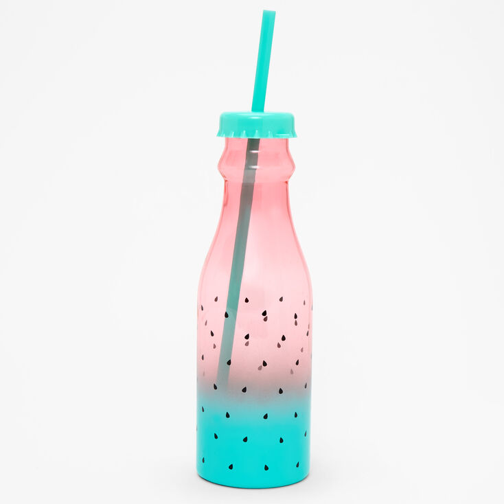Gourde en forme de bouteille de soda r&eacute;tro past&egrave;que,