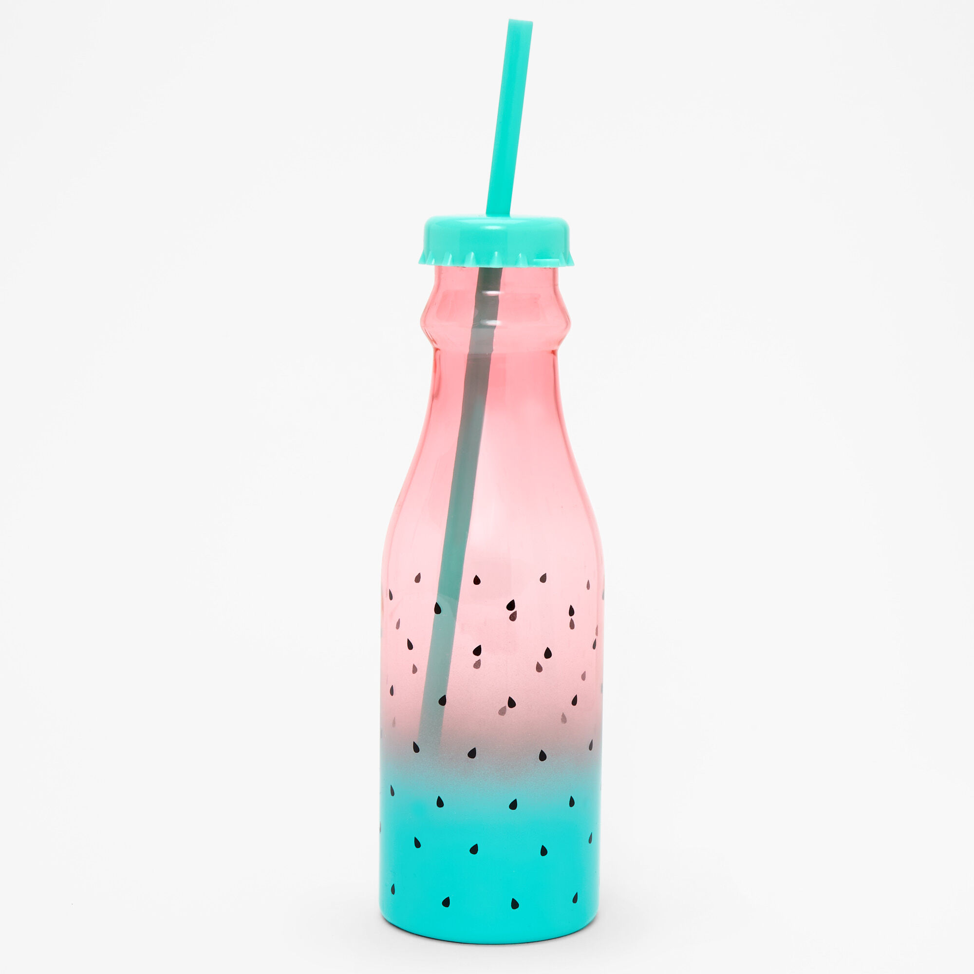 Claire's Gourde en forme de bouteille de soda rétro pastèque
