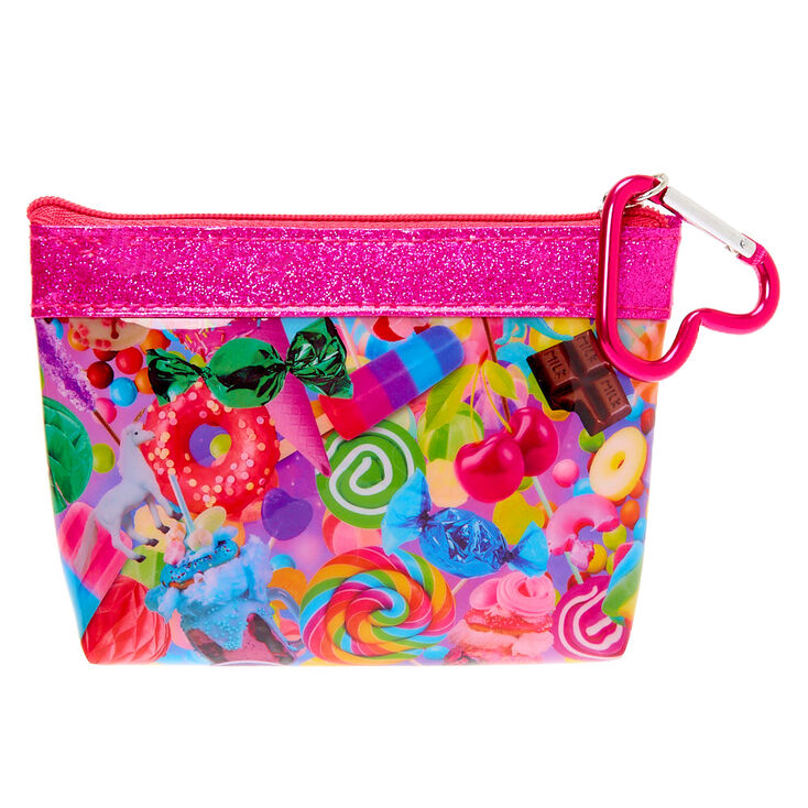 Candy Treats Zip Coin Purse - Pink,
